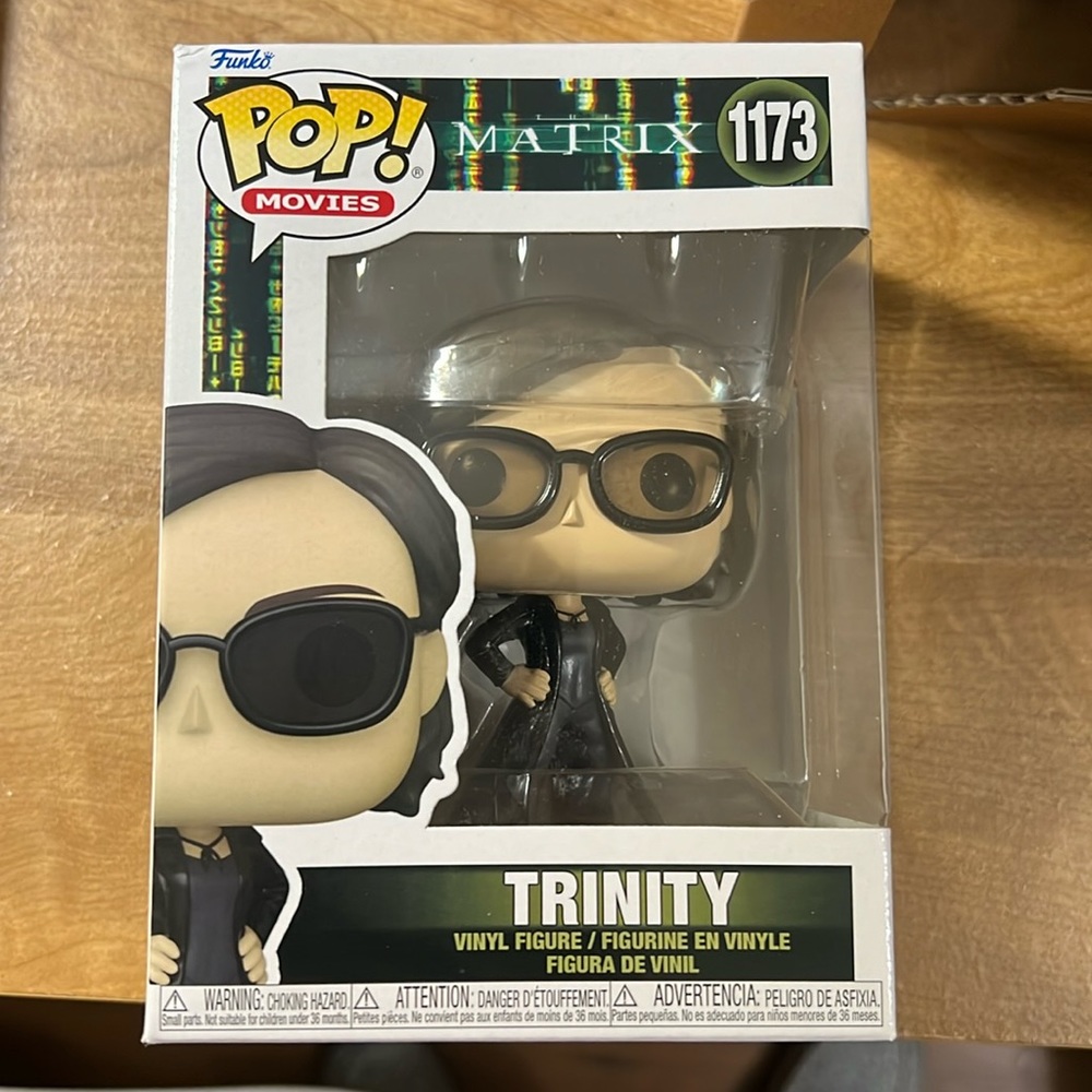 NEW IN BOX Funko Pop Movies Matrix Trinity 1173